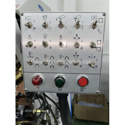 Reconditioned 9 Pincers Automatic Cementing Toe Lasting Machine CF-N737A / N737MA